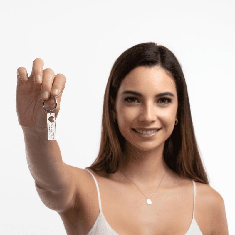 Llavero Collar Corazón, Regalos Mujer Parejas N... image number null