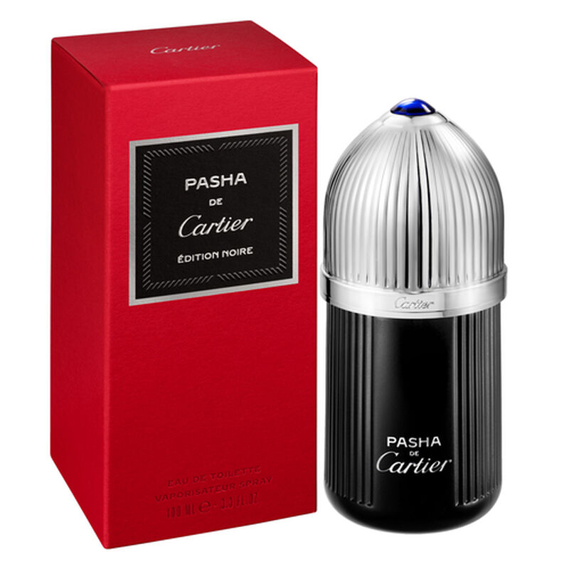 Perfume Cartier Pasha Noire Edt 100 Ml. Caballe... image number null
