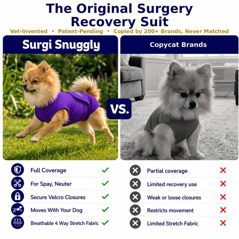 Traje De Recuperaci&oacute;n Para Perro Surgi~snuggly ... image number null