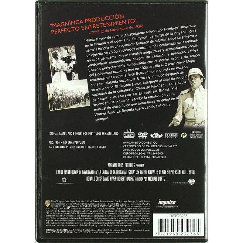 La Carga De La Brigada Ligera [dvd] image number null