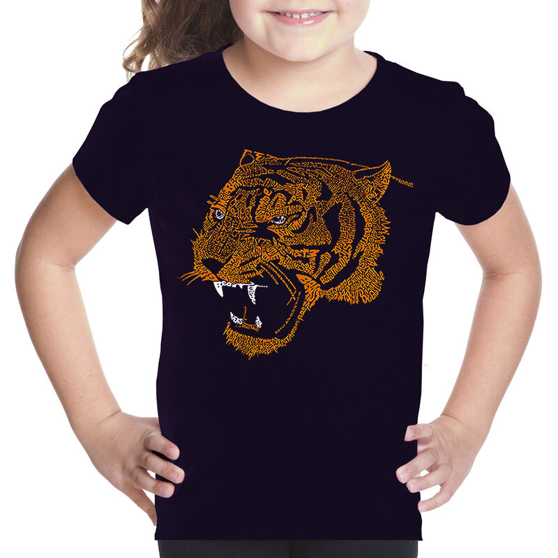 Camiseta Word Art Para Ni&ntilde;a - Modo Bestia - Neg... image number null