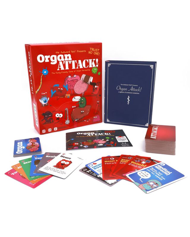 Juego De Cartas The Awkward Yeti Organ Attack! ... image number null