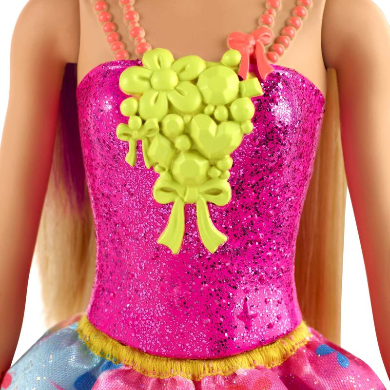 Mu&ntilde;eca De Moda Barbie Dreamtopia Royal Con Acce... image number null