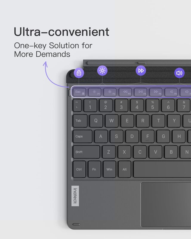 Teclado Inateck Para Surface Go Bluetooth 5.3 C... image number null