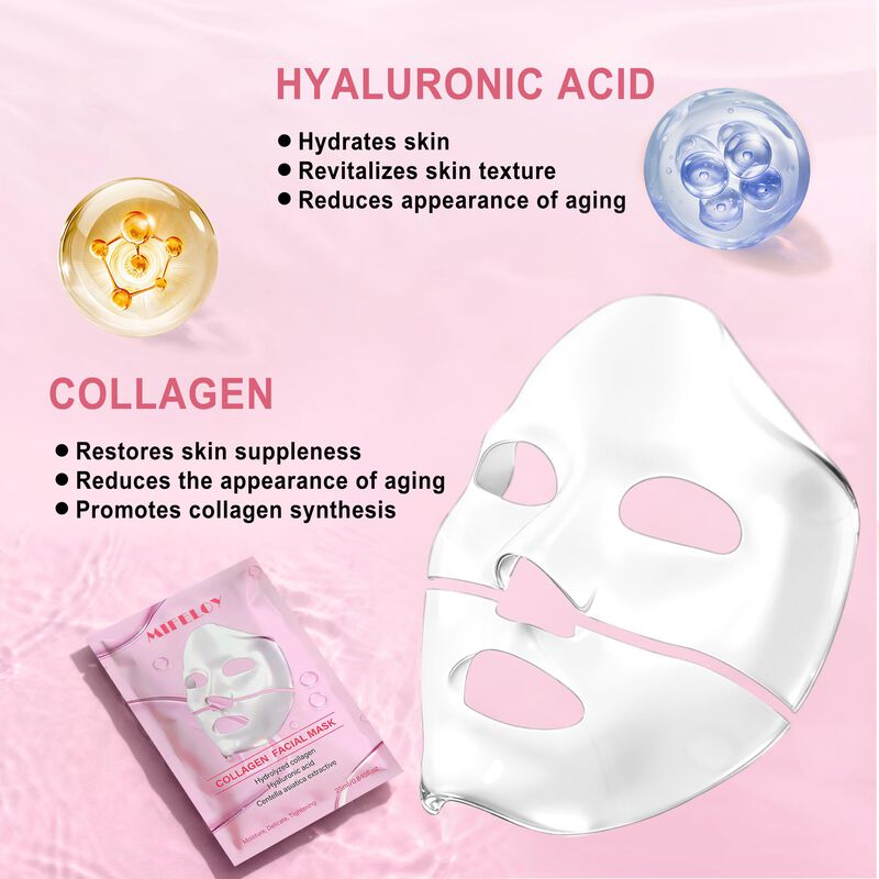 Pack de 8 Mascarillas Faciales de Col&aacute;geno Mife... image number null