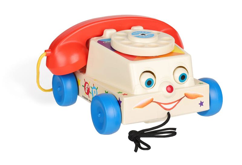Tel&eacute;fono Con Chat Retro Toy Fisher Price Classi... image number null