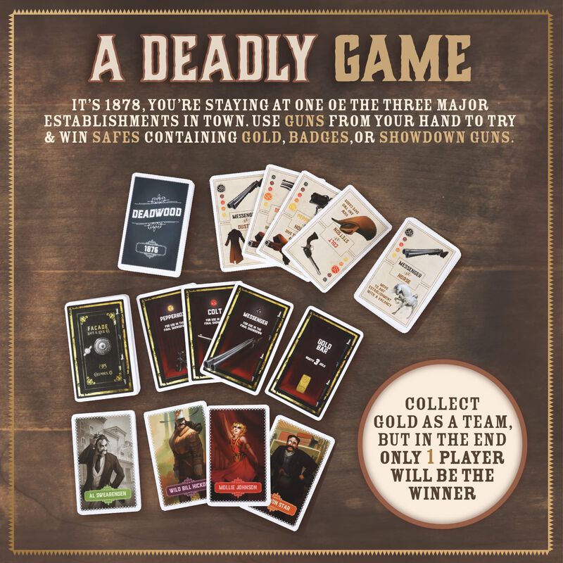 Juego De Mesa Facade Games Deadwood 1876 Old We... image number null