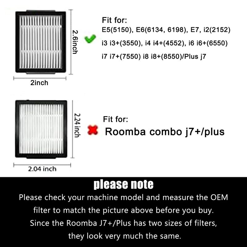 Piezas De Repuesto Para Roomba I7 I7+ I3 I3+ I4... image number null