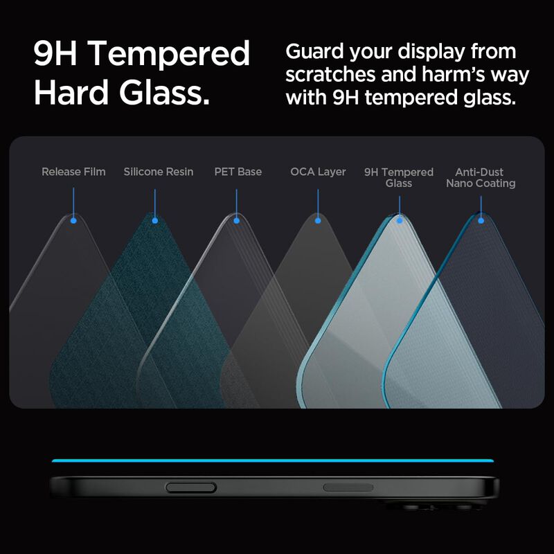 Protector De Pantalla Spigen Glastr Ez Fit Para... image number null