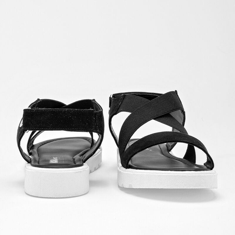 Mora Confort Sandalia para mujer negro image number null