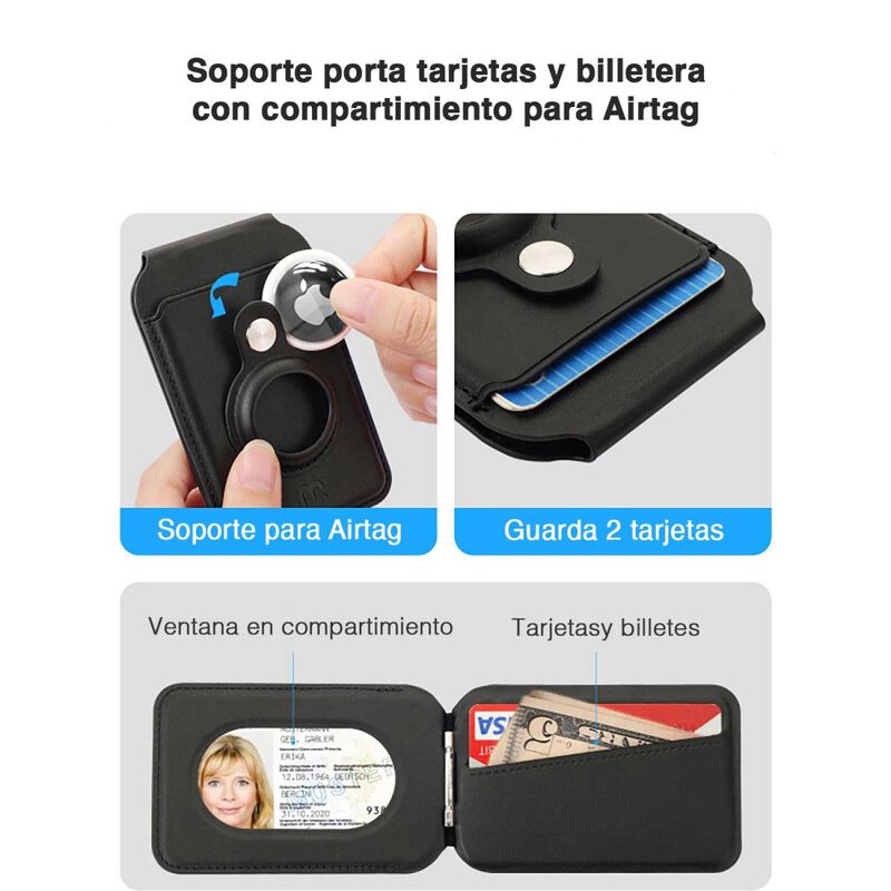Funda Mybat Tarjetero Soporte Magnetico Compati... image number null