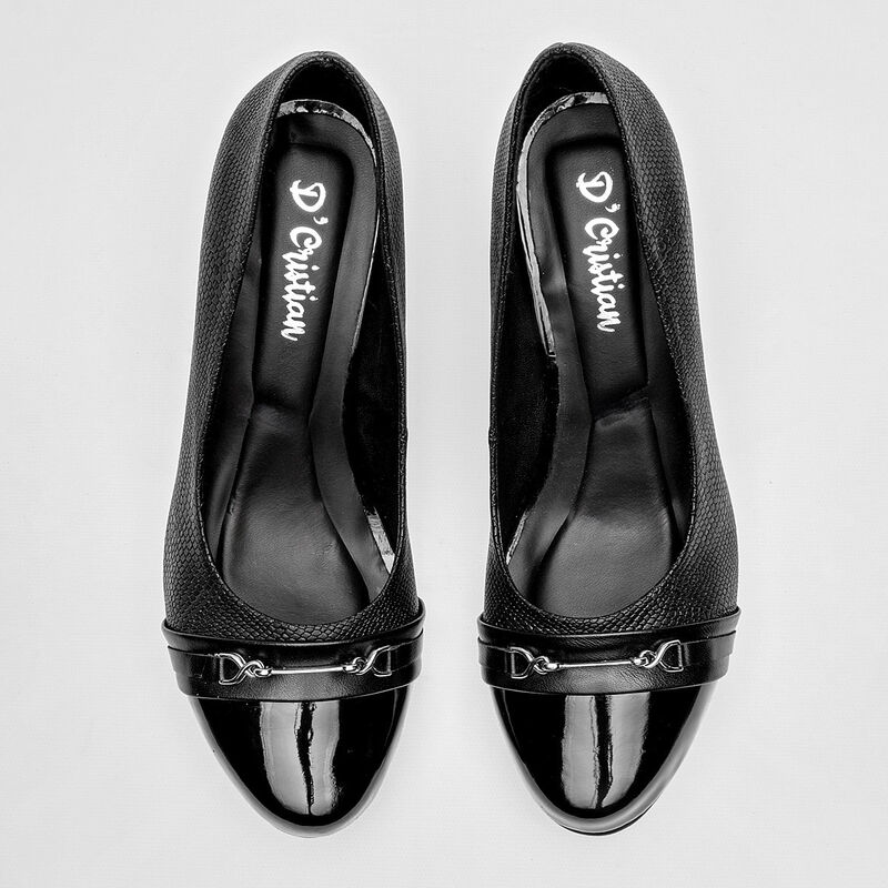 D'Cristian Zapatilla para mujer negro image number null