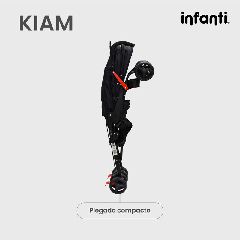 Carriola Para Bebe Kiam Compacta, Ligera, Plega... image number null