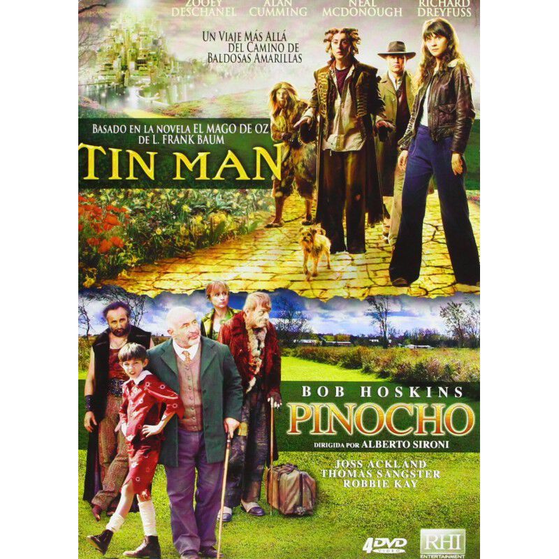 El Hombre De Hojalata + Pinocho [dvd] (2007,200... image number null