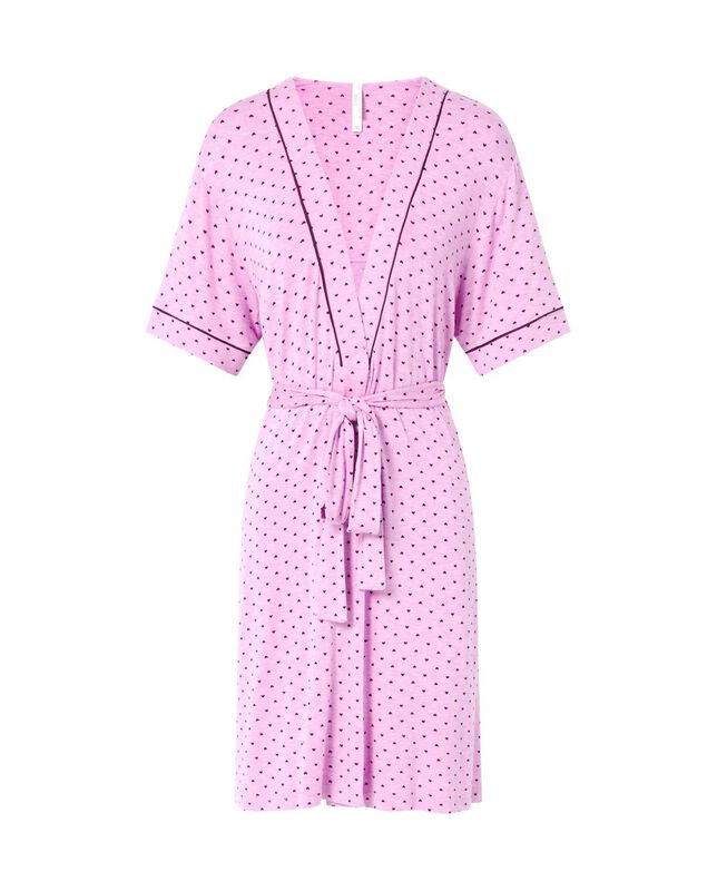 Bata de Corazones Rosa image number null