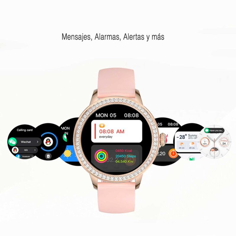 Reloj Inteligente Mybat Smartwatch Crown Diamon... image number null