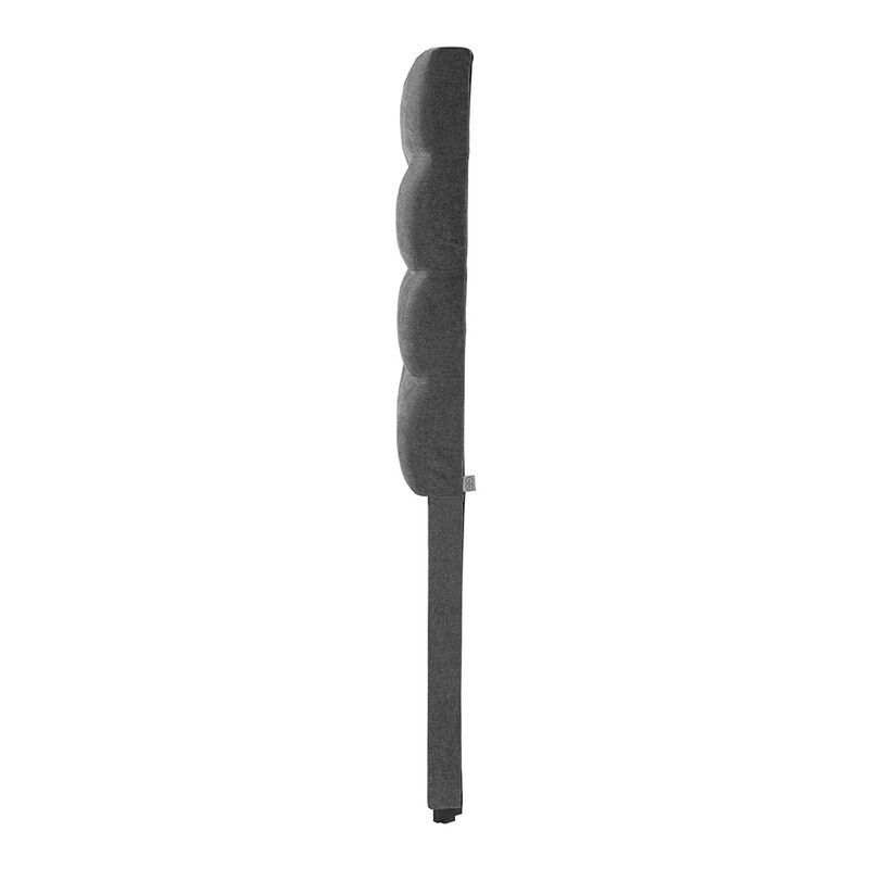 Cabecera Queen Size Trinity Slip Gris Oscuro image number null