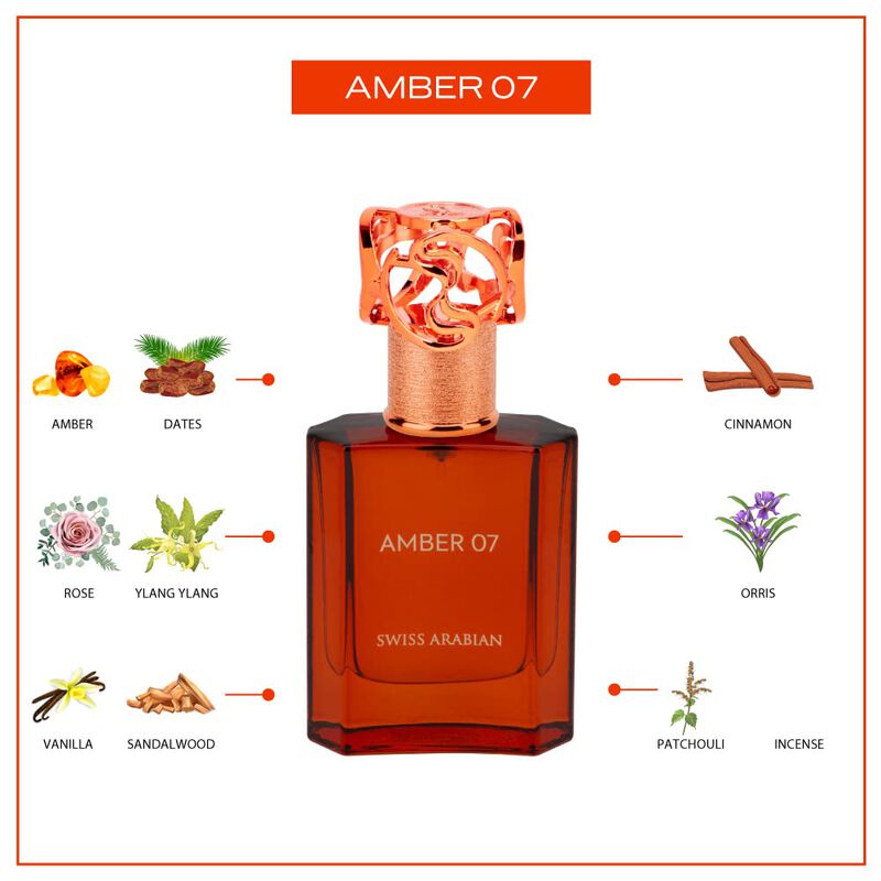 Perfume Swiss Arabian Amber 07 Eau De Parfum Pa... image number null