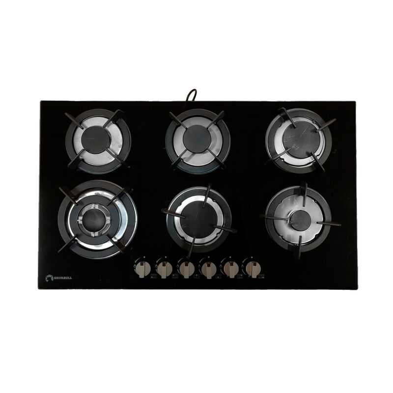 Estufa de vidrio 6 quemadores Shorbull image number null