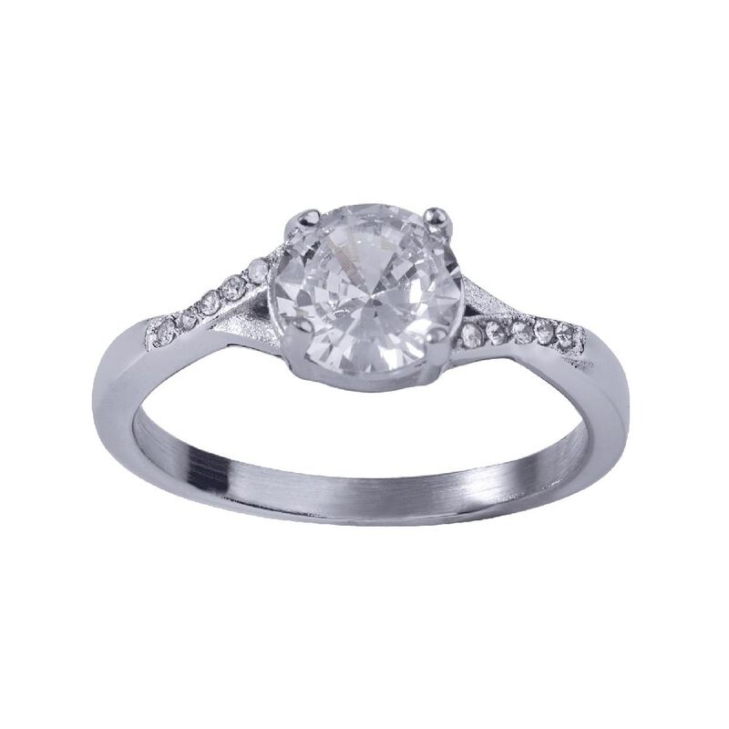 Anillo de Compromiso LuckyLy Maren Acabado bril... image number null