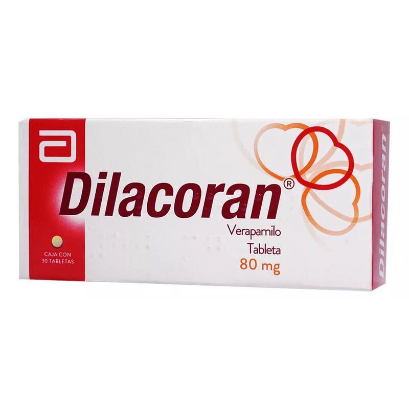 Dilacoran Tableta 80 Mg, 30 Tabletas image number null