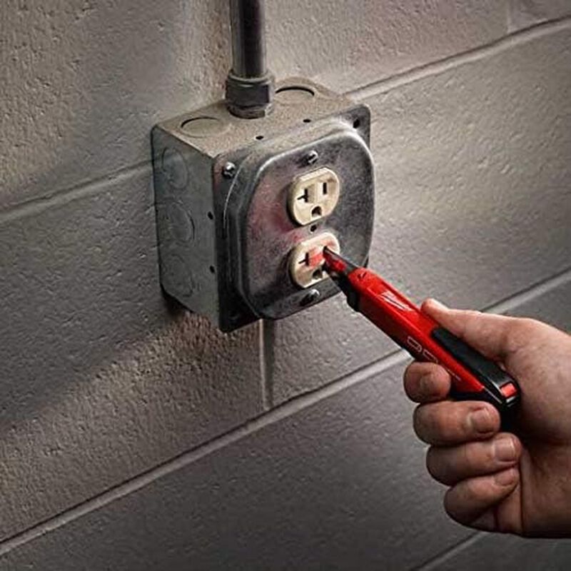 Detector Voltaje Milwaukee 50-1000v Con Luz Led... image number null