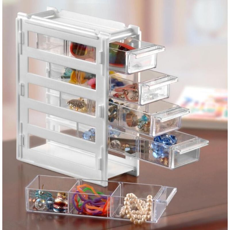 Mini Organizador Italhome 8105bl 5 Cajones 3 Di... image number null