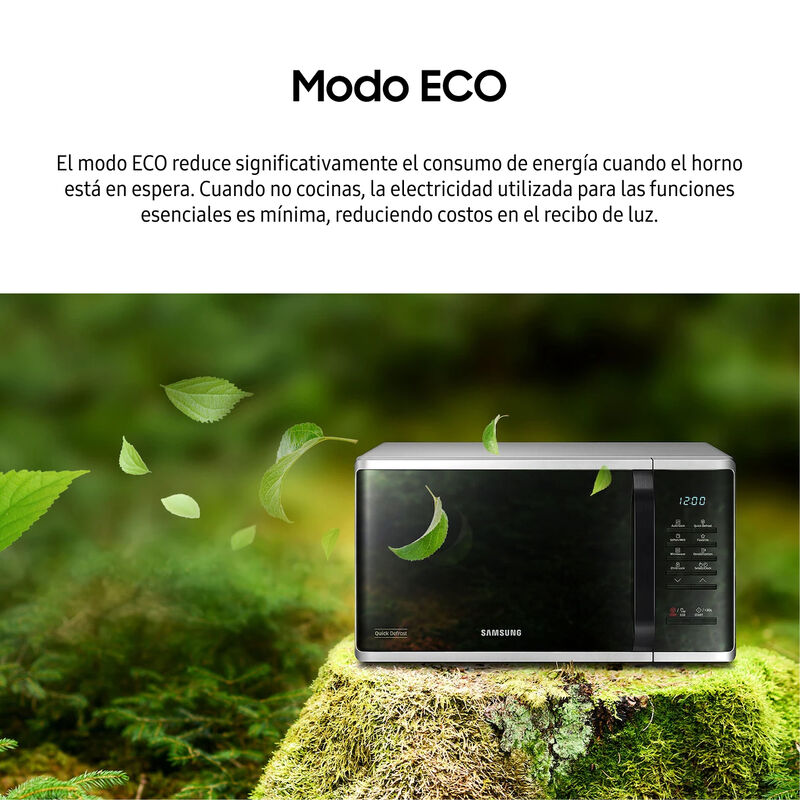 HORNO DE MICROONDAS SAMSUNG MS23K3513AW 0.8 PIE... image number null