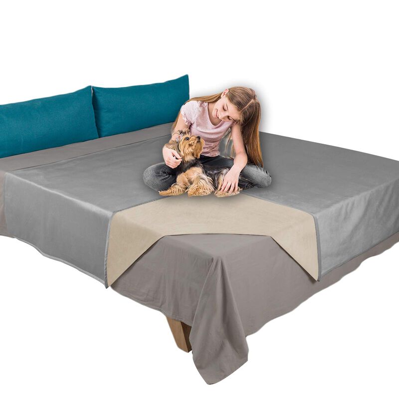 Manta De Cama Para Mascotas Ameritex, Reversibl... image number null