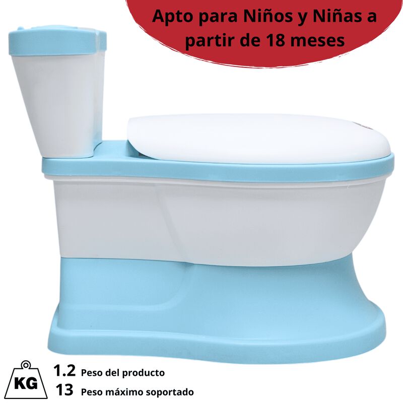 Baño Entrenador para Niños Sonido de Descarga A... image number null