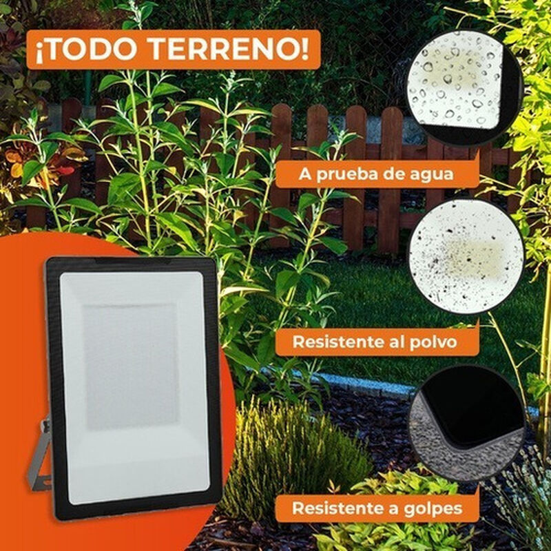 Reflector Led Exterior, 150 W, Luz Suave C&aacute;lida... image number null