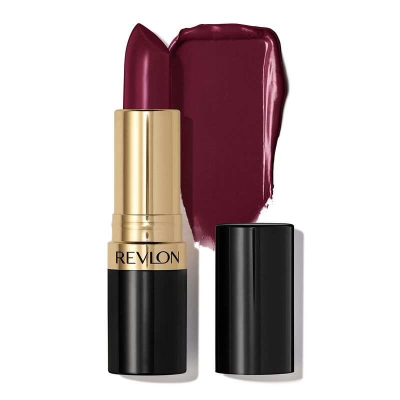 L&aacute;piz Labial Revlon Super Lustrous 477 Black Ch... image number null
