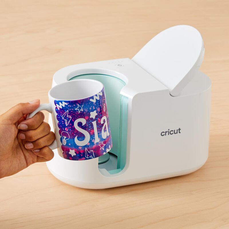 Mug Press Cricut + 4 Tazas En Blanco De 350 Ml ... image number null