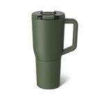 Taza De Caf&eacute; Br&uuml;mate M&uuml;v De 1 Litro Con Aislamiento, Asa Y Tapa Od, Verde