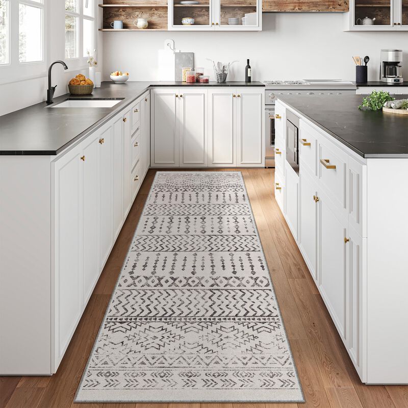 Alfombra Runner Art&tuft 152 cm Lavable Antides... image number null