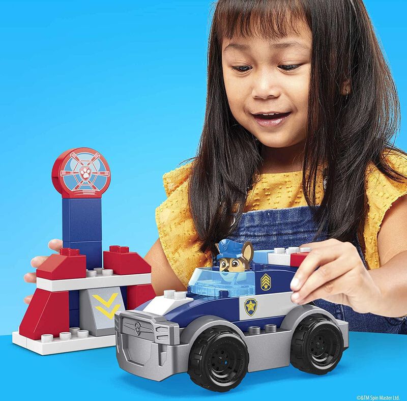 Mega Bloks Paw Patrol Auto De Polic&iacute;a De Chase image number null