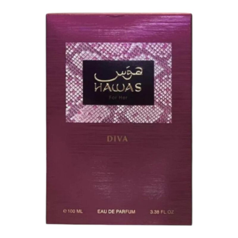 Perfume Rasasi Hawas For Her Diva Edp 100 Ml image number null