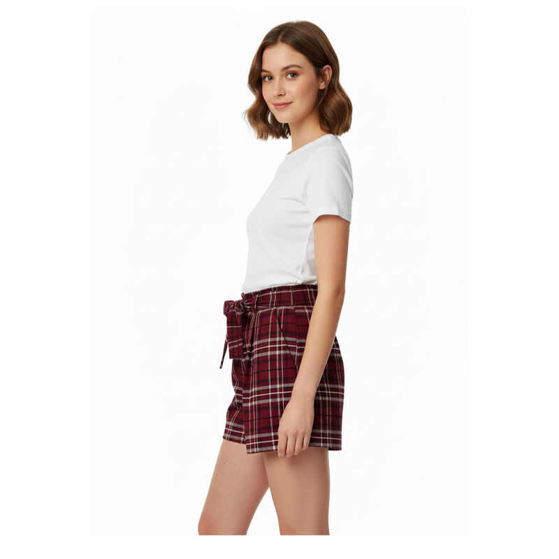 Love Tree Bermuda  Vino Para Mujer Color:Vino T... image number null