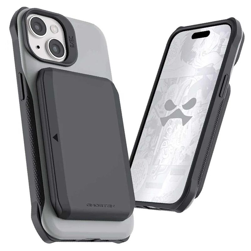 Funda GHOSTEK Exec para iPhone 15 Gris con port... image number null