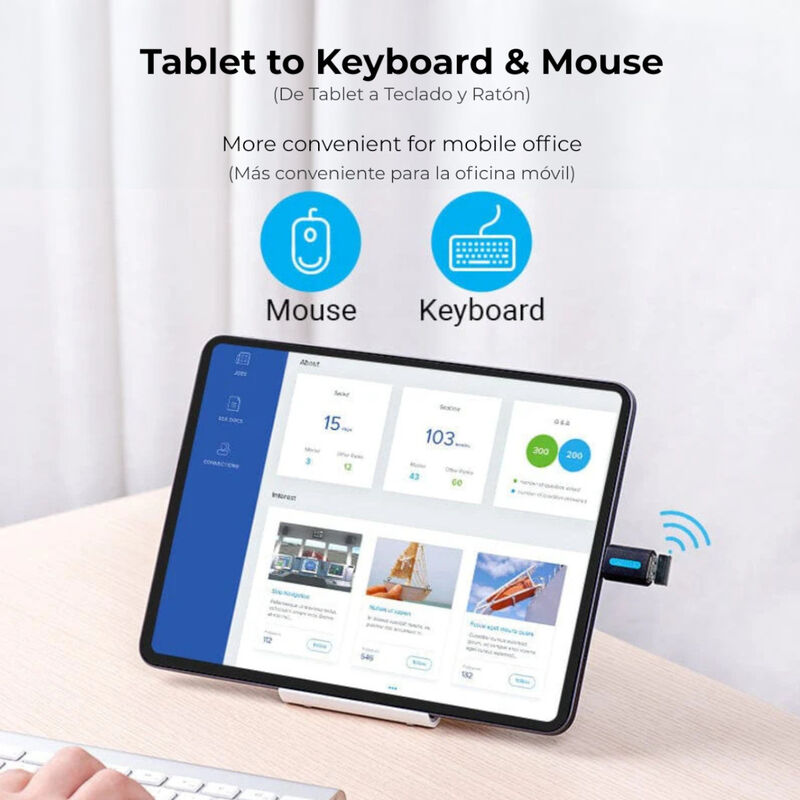 Adaptador OTG USB-C a USB-A 3.0 VENTION CDUB0 image number null