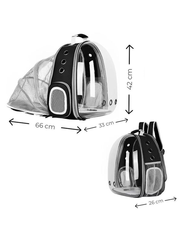 Mochila Para Mascota Elego image number null