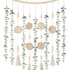 Guirnalda Dahey 79 cm Estilo Boho De Eucalipto Para Pared