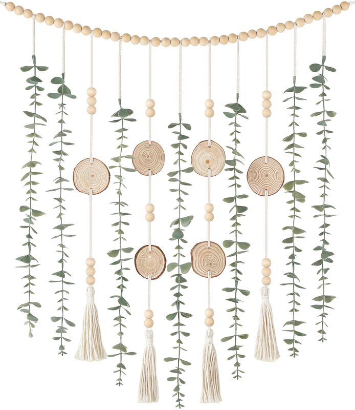 Guirnalda Dahey 79 cm Estilo Boho De Eucalipto ... image number null