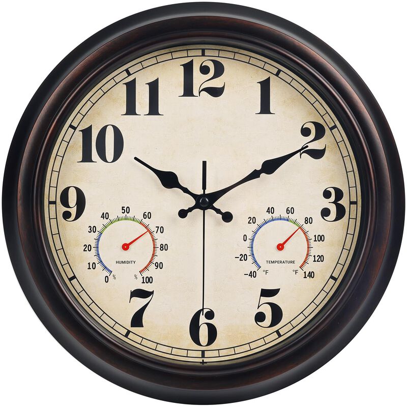 Reloj De Pared, 45 Minutos, 33 Cm, Vintage, Res... image number null