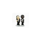 Doble Figura Vincent y Jules Pulp Fiction Artesanal 19 cms