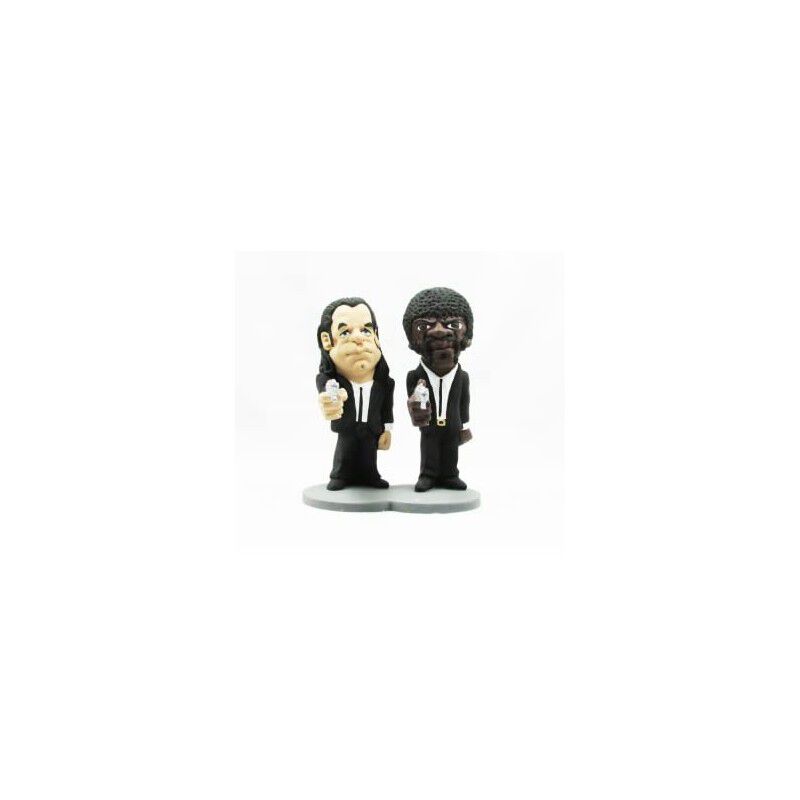 Doble Figura Vincent y Jules Pulp Fiction Artes... image number null