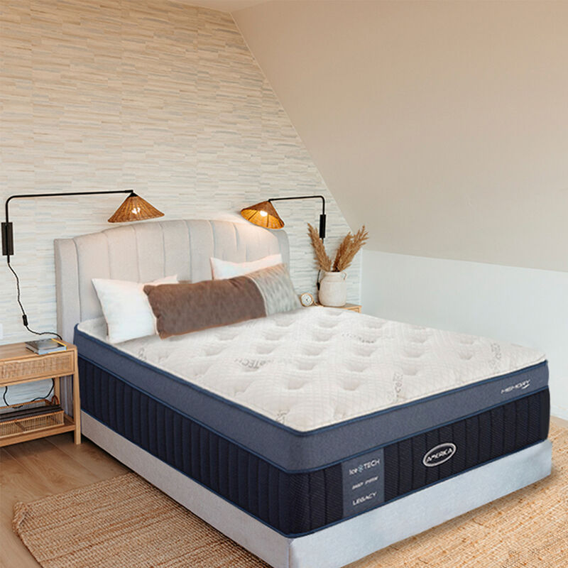 Colch&oacute;n Dormimundo King Size Am&eacute;rica Legacy Sua... image number null