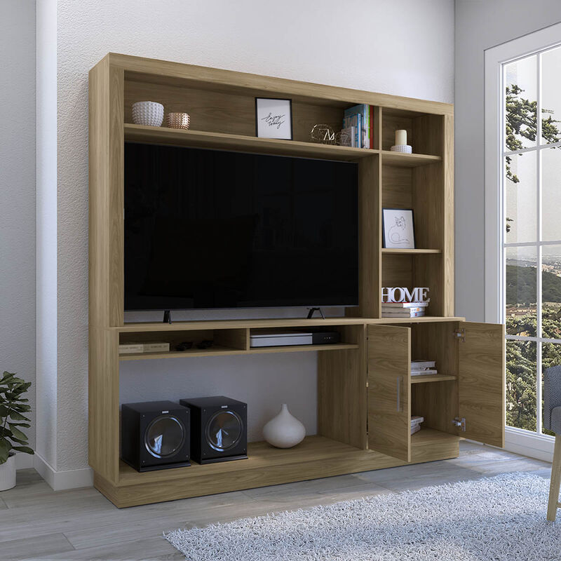 Mesa Para Tv Romeo Fresno Europeo Virtual Muebl... image number null