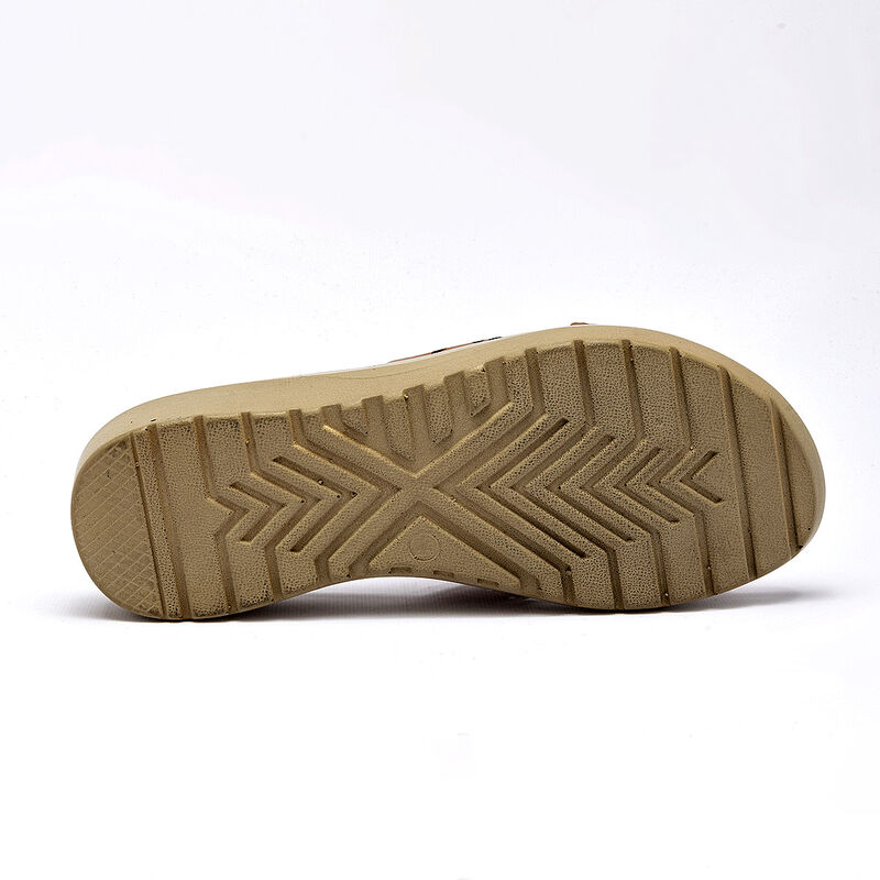 Cruz Shoes sandalia plataforma para mujer camel... image number null
