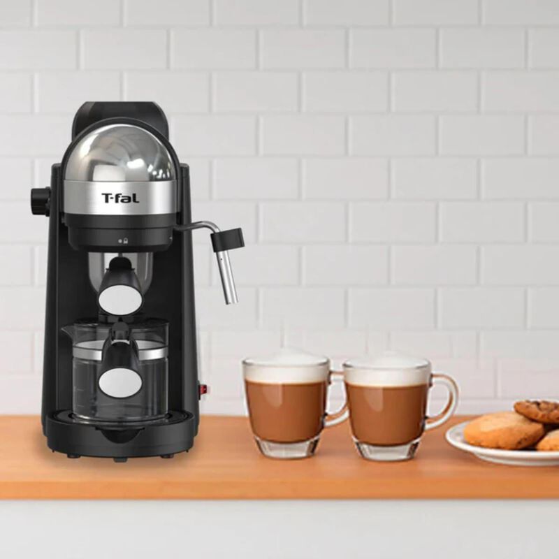 Cafetera Para Espresso T-fal 4 Tazas Negra Ex17... image number null